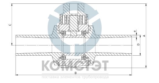 Конструкция ПНД крана