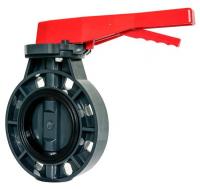 Затвор дисковый ПВХ 050 DN40, EPDM, PN10, HL