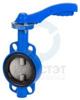 Затвор дисковый DN100, чугун - чугун, EPDM, PN10/16, HL