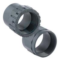 Двойной адаптор ПВХ с ВР 020-025 х 1/2", PN16, Pimtas