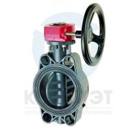 Затвор дисковый ПВХ с редуктором 075 DN65, EPDM, PN10, FIP