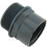 Футорка ПВХ резьбовая НРхВР 1.1/2" х 1/2", PN16, FIP