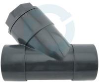Фильтр сетчатый ПВХ резьбовой DN65 2.1/2", EPDM, PN10, FIP