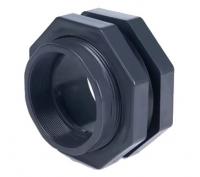 Адаптор на емкость ПВХ с ВР 075 х 2.1/2" IND, EPDM, PN16, WF
