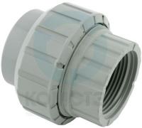 Муфта разборная ХПВХ переходная с ВР 020х1/2", EPDM, PN16, FIP