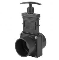 Задвижка шиберная ПВХ 110 DN100, PN3.5, ERA