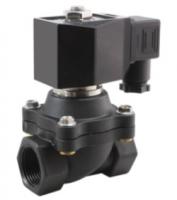 Клапан электромагнитный PLASTIC НЗ DN15 1/2" пластиковый, Viton, PN6, 220В/АС