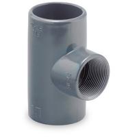 Тройник ПВХ переходной с ВР 025х1/2" 90°, PN10, Hidroten