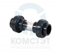 Смотровое окно ПВХ клеевое 063, EPDM, PN16
