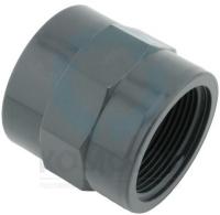 Муфта резьбовая ПВХ с ВР 2", PN16, FIP