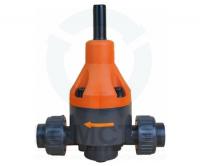 Предохранительный клапан ПВХ муфтовый 025, EPDM, PN10, HL