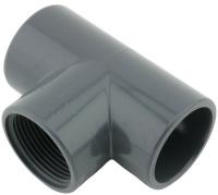 Тройник ПВХ переходной с ВР 020х1/2" 90°, PN16, ERA