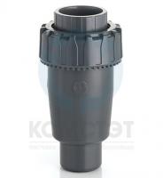 Клапан воздухоотводный ПВХ муфтовый 050, EPDM, PN16, FIP