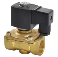 Клапан электромагнитный WD НЗ DN15 1/2" латунь, Viton, PN10, 220В/АС