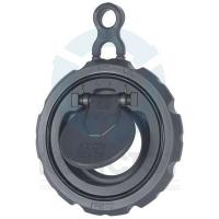 Обратный клапан ПВХ межфланцевый с пружиной 316 Ti 050 DN40, FPM, PN6, FIP