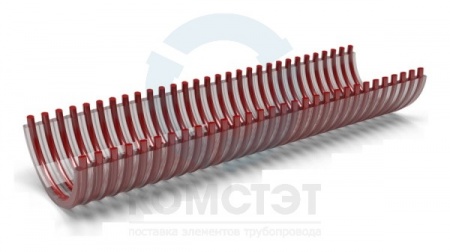 Шланг ПВХ напорно-всасывающий 042NP d 38 мм, бухта 25м